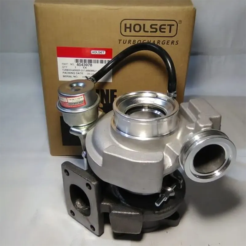 Турбокомпрессор HOLSET HX221W (под тупым углом, автобус ПАЗ) 4ISBe185, 4ISDe185 Оригинал