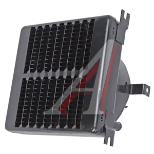 Отопитель салона универсальный медный-латунный 2-х рядный ЛРЗ 24В (металлический кожух)