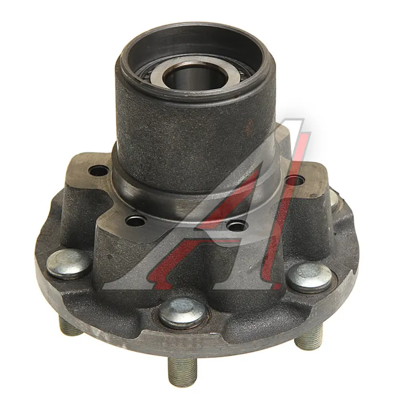 Ступица ГАЗ-3302 передняя с болтами и подшипниками в сборе; PRAVT