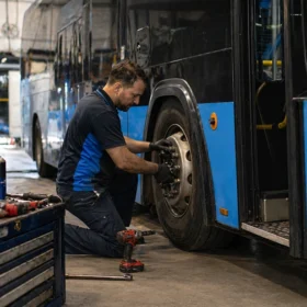 Ремонт автобуса в автосервисе