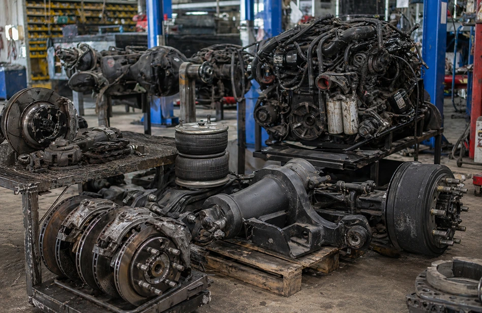 Запчасти для автобусов в автосервисе