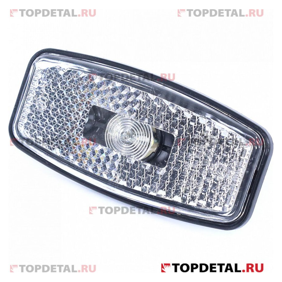 Фонарь габаритный для ГАЗ, ПАЗ, КАМАЗ, МАЗ (белый, 12/24V, AMP)