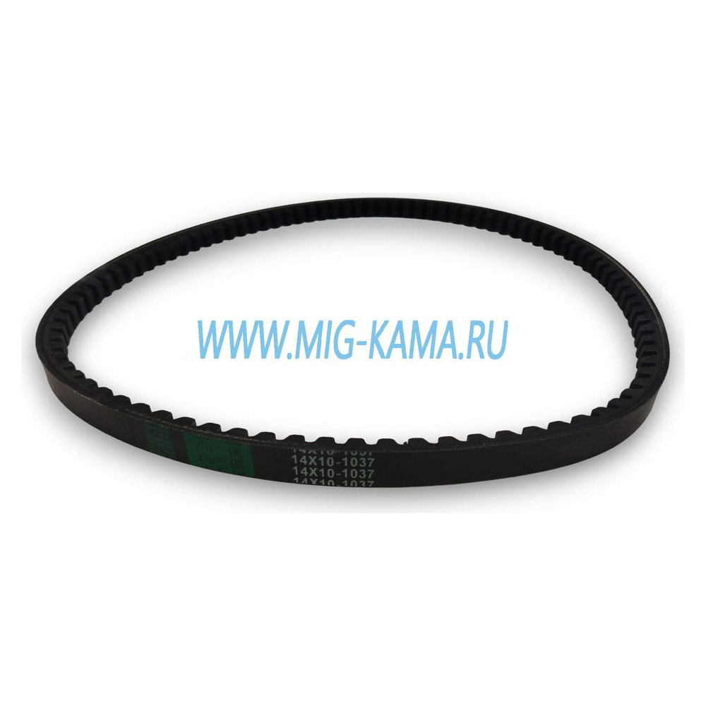 Ремень зубчатый 1037x10 мм для ЛиАЗ 5256, ЯМЗ, УРАЛ, МАЗ
