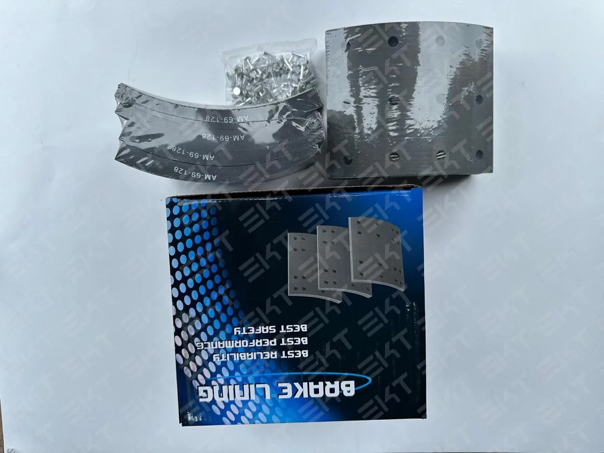 Накладка тормозная сверленая, B=160, L=183, D=380, R=191, h=20 для ПАЗ-3204/32054 (мост КААЗ) с 06.2014