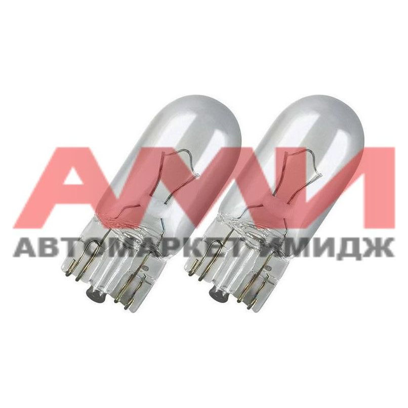 Лампа 12V W5W W2.1x9.5D бесцокольная для ГАЗ