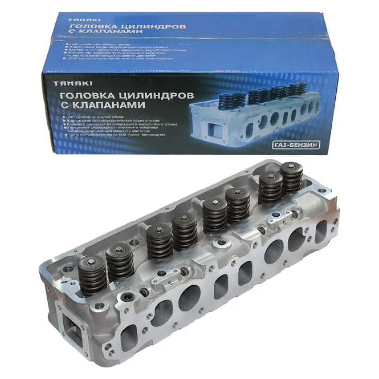 Головка блока ГАЗ-3302 Бизнес дв.УМЗ-4216 Евро-3,4 с ГБО в сборе