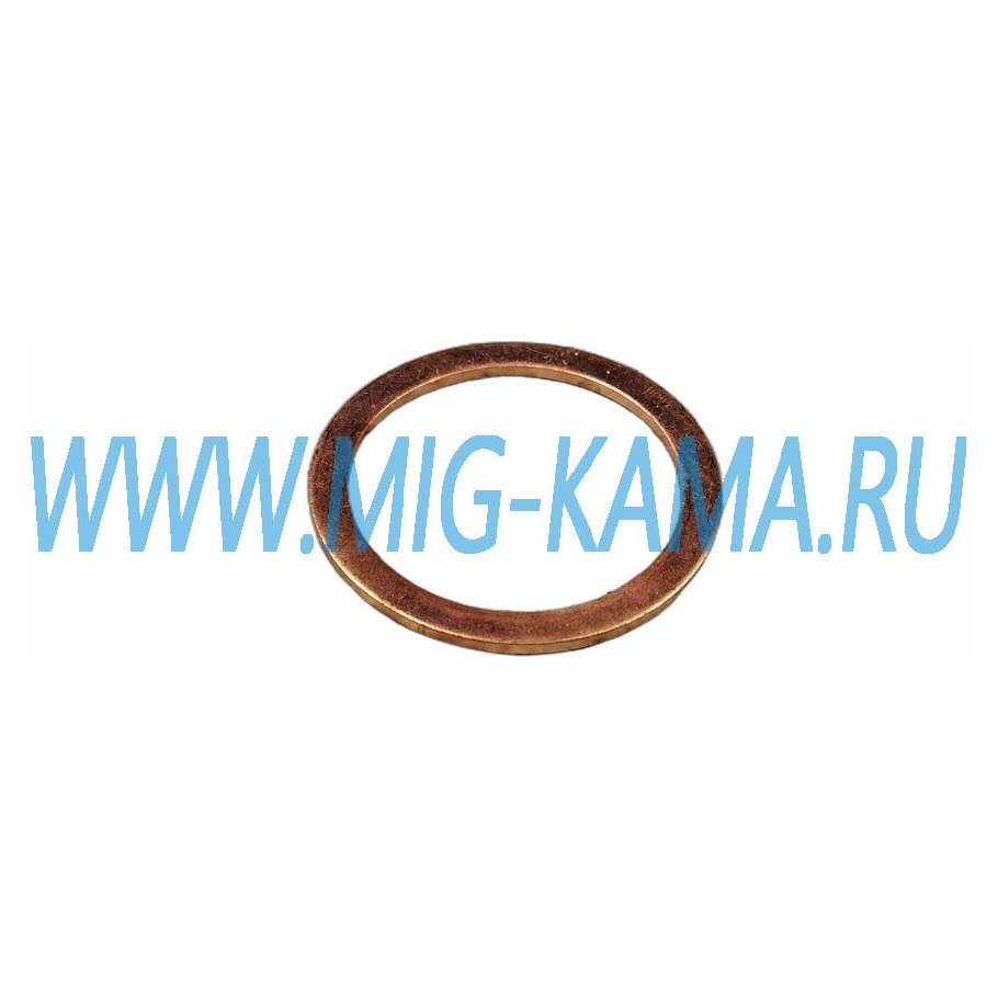 Шайба медная диам.24 мм — купить в Казани | Детали ГАЗ